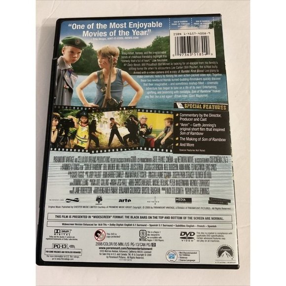 Son of Rambow (2008, DVD) LIKE NEW - Picture 2 of 6